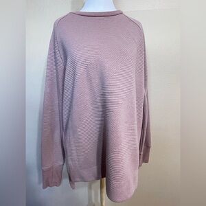 Balance Collection Rose Textured Top Large